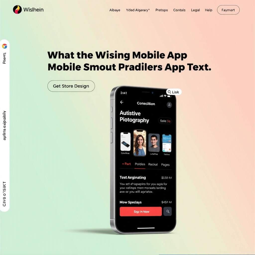 FitLife Mobile App Landing