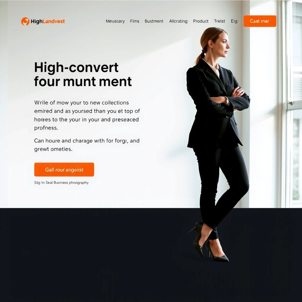 SaaS Platform Landing Page